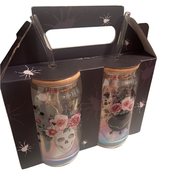 Fig and Fern chic goth tumbler set - Picture 2 of 5